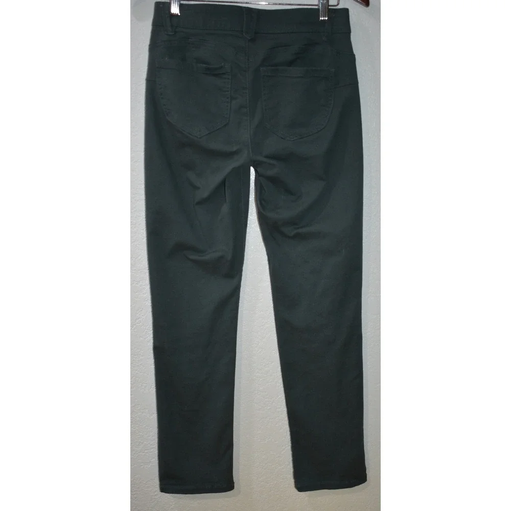 Democracy Absolution Straight Leg Pants 2P Sage/teal Green B1560VMX229 Petite